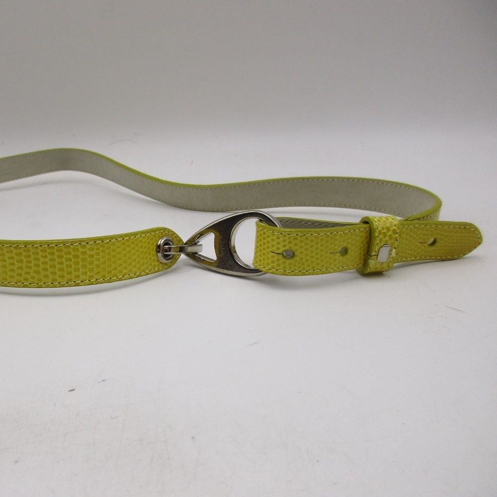 Asprey London Real Lizard Belt